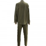 Müslin Takım Umre Kıyafeti Haki Yeşil